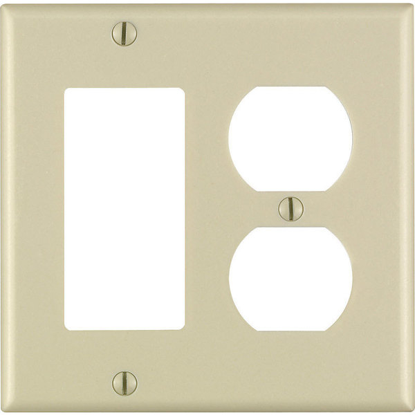 Leviton Receptacle Wallplate Iv 80455-00I